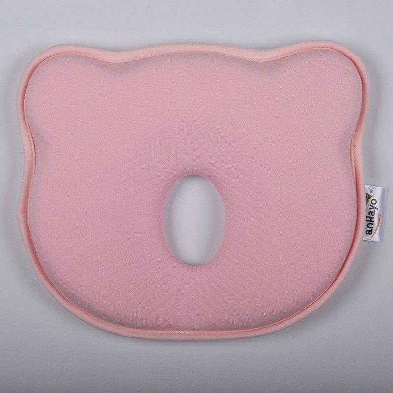 Head Shaping Pillow + Pillowcase (1 set)_Pink - Image 2